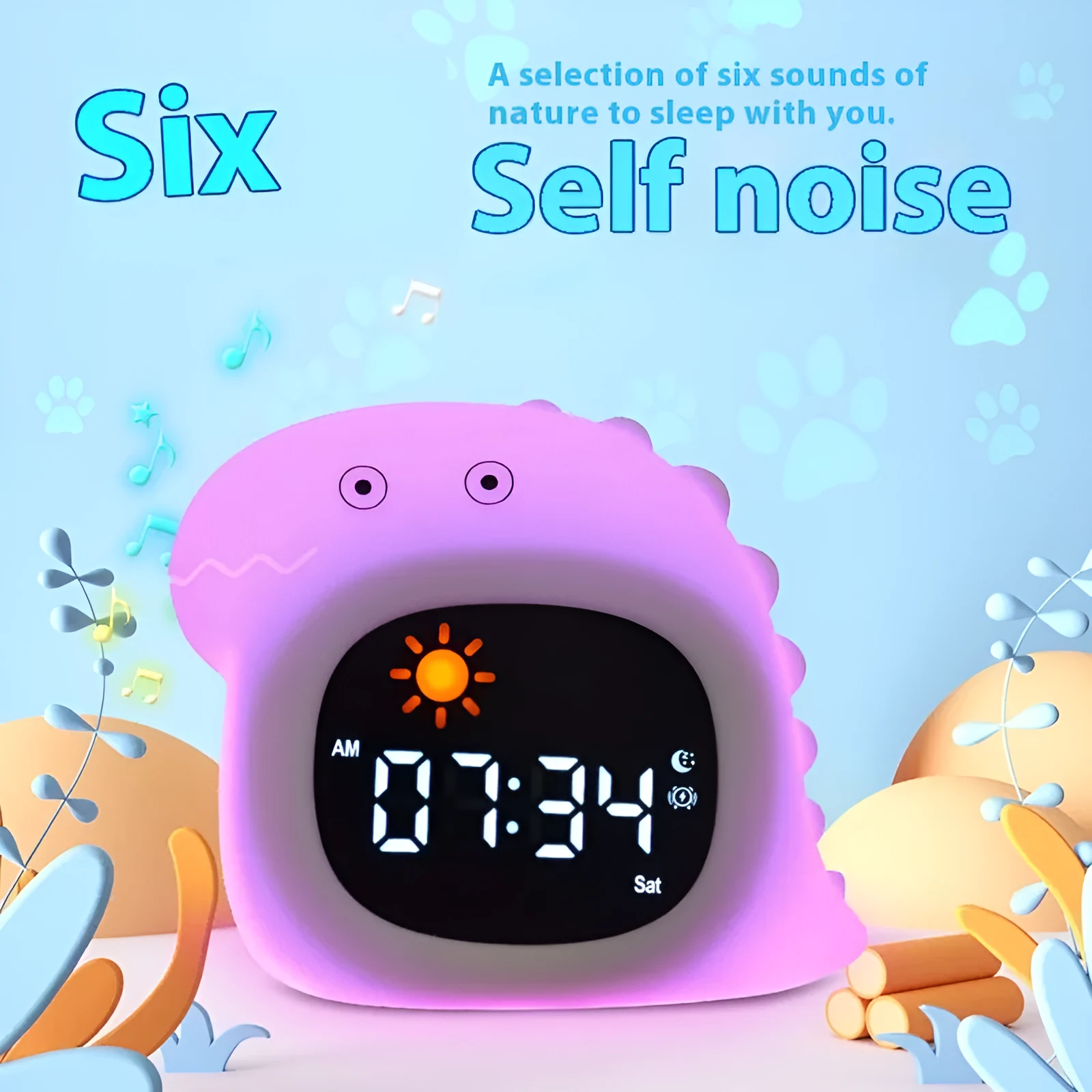 Animal shape pat colour changing small night lamp with built-in battery animal style cartoon shape