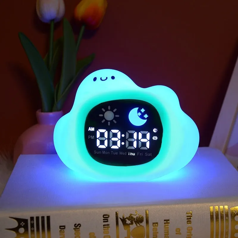 Animal shape pat colour changing small night lamp with built-in battery animal style cartoon shape
