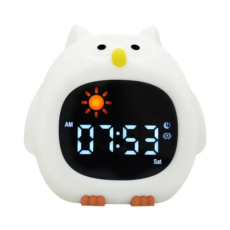 Animal shape pat colour changing small night lamp with built-in battery animal style cartoon shape