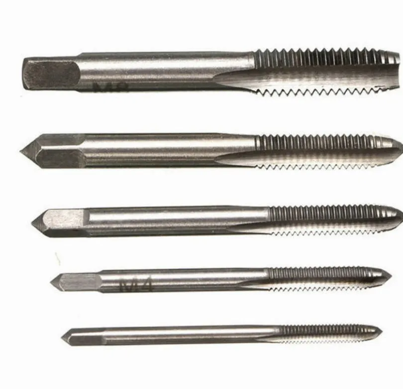 M3-M8 adjustable ratchet hand tap wrench set two pieces tool steel metric threading tool