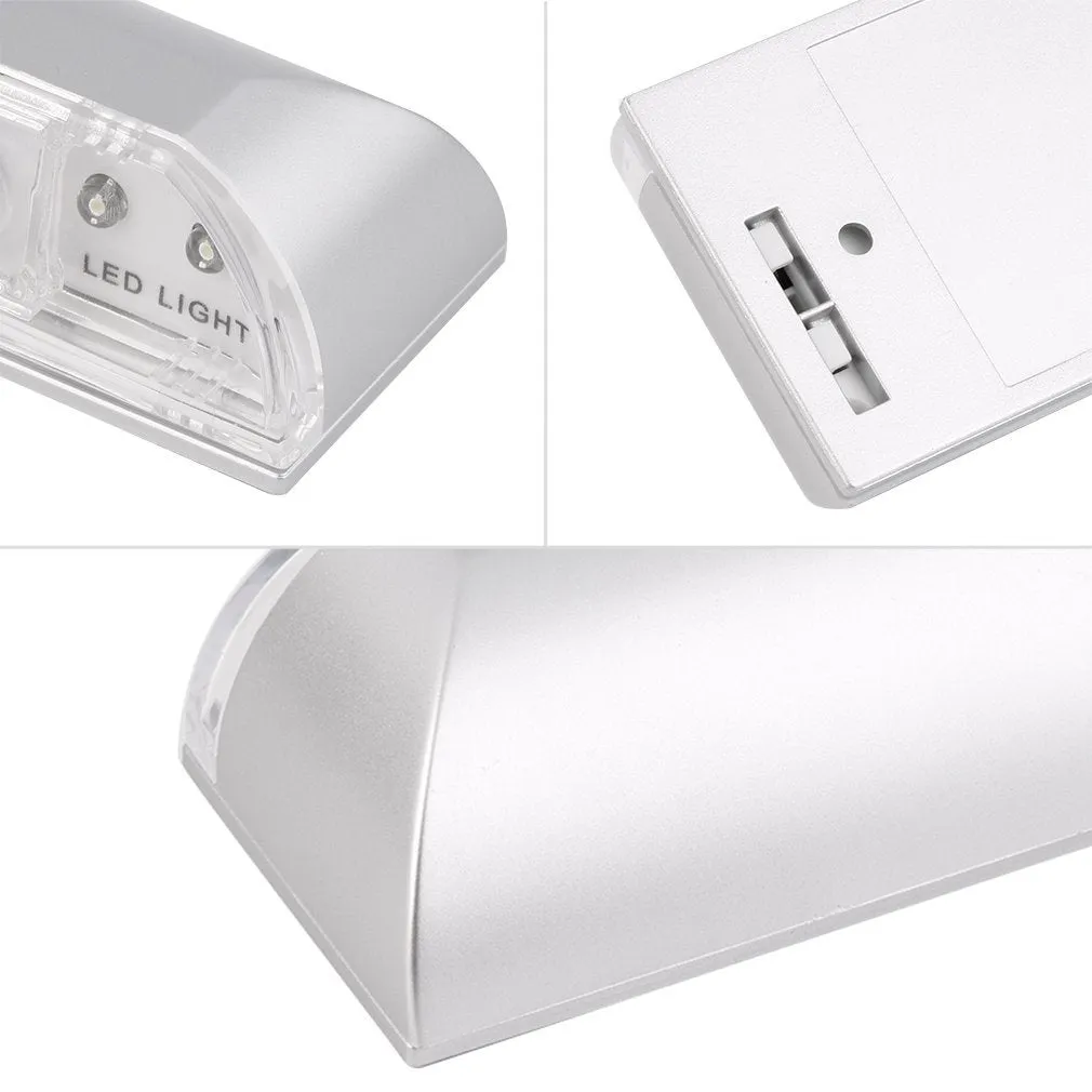 Smart door lock lamp small white wall light with infrared sensor for keyhole illumination