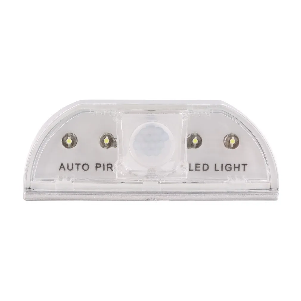 Smart door lock lamp small white wall light with infrared sensor for keyhole illumination