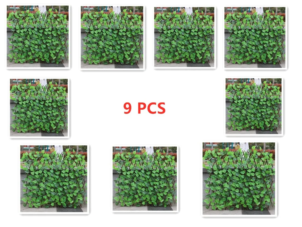 Simulation outdoor plastic wooden fence panel in large size 123cm height, 20cm width, handmade finish