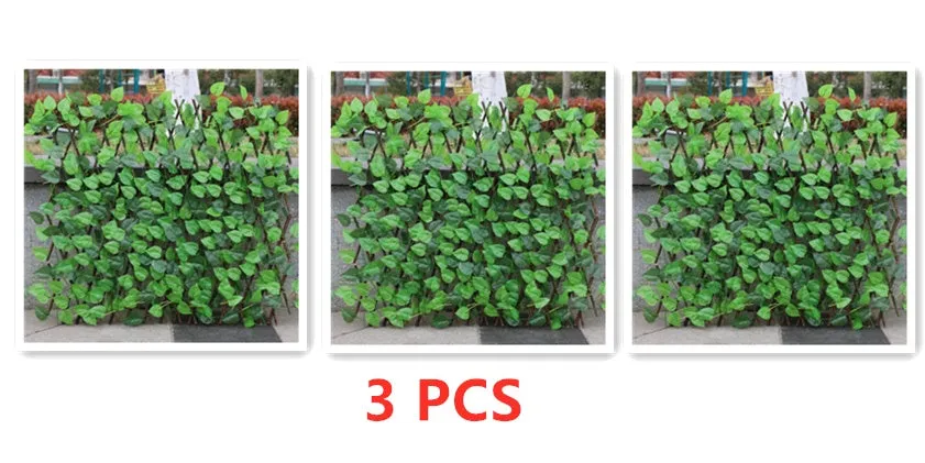 Simulation outdoor plastic wooden fence panel in large size 123cm height, 20cm width, handmade finish