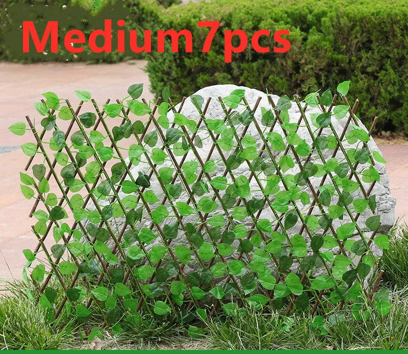 Simulation outdoor plastic wooden fence panel in large size 123cm height, 20cm width, handmade finish