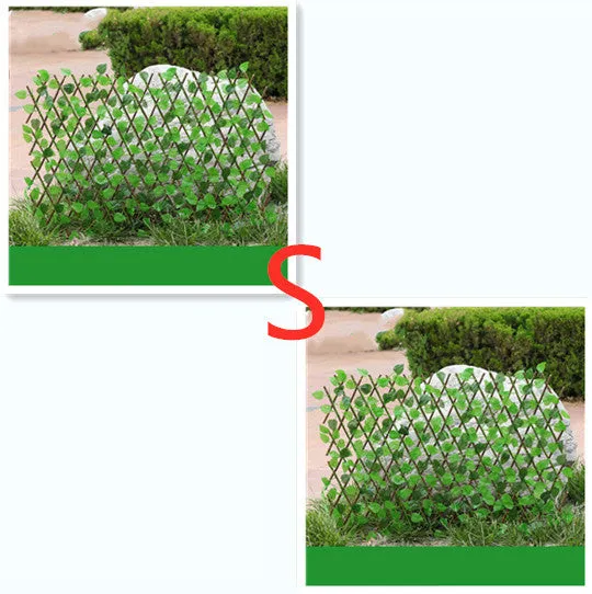 Simulation outdoor plastic wooden fence panel in large size 123cm height, 20cm width, handmade finish