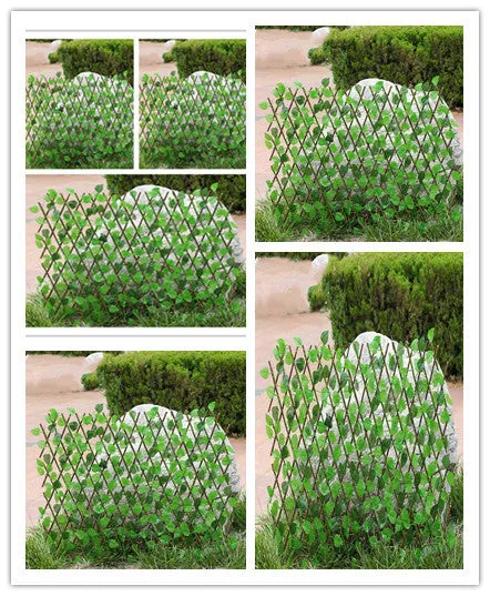 Simulation outdoor plastic wooden fence panel in large size 123cm height, 20cm width, handmade finish