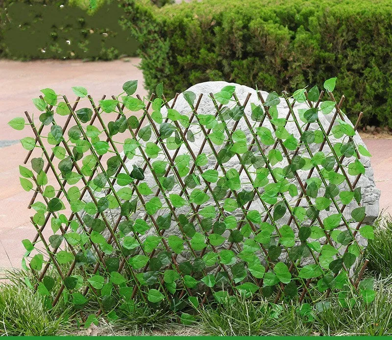 Simulation outdoor plastic wooden fence panel in large size 123cm height, 20cm width, handmade finish