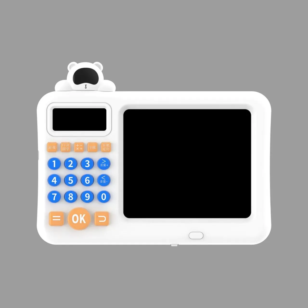 Astronaut-themed oral arithmetic learning machine for elementary students, ABS construction, rechargeable via USB, English version software