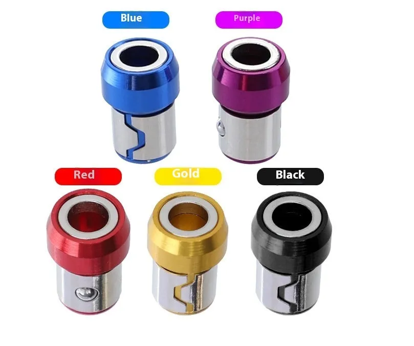 Batch head magnetic ring with strong magnet for 6.35mm bits
