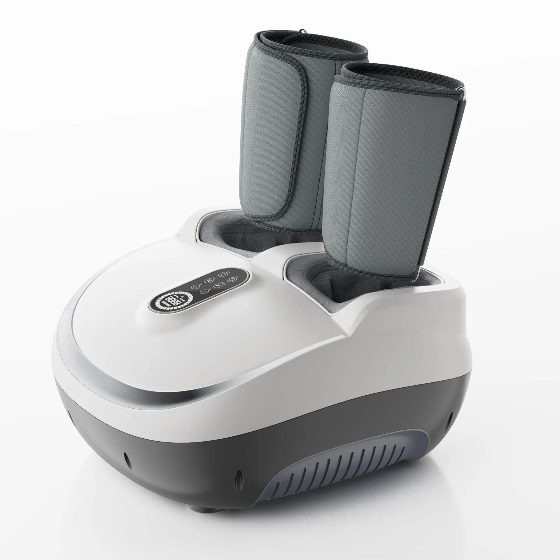 Home Massage Intelligent Fully Automatic Foot Massage Machine in Prince Silver with wireless remote