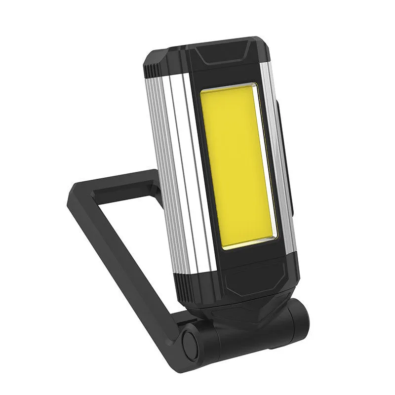 COB LED working light 10W USB charging folding auto repair light 360 degree rotation ABS housing