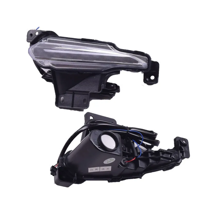 Angkesaila LED daytime running light for Mazda 3 2017, 6000K white light, ABS housing, 10W LED