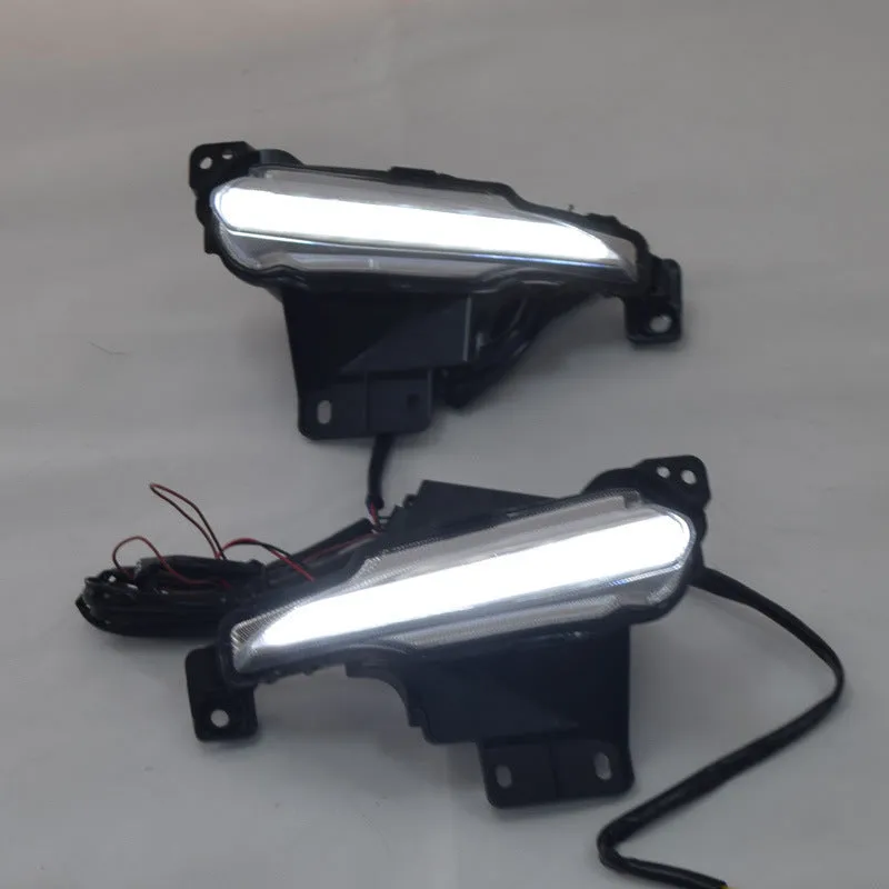 Angkesaila LED daytime running light for Mazda 3 2017, 6000K white light, ABS housing, 10W LED