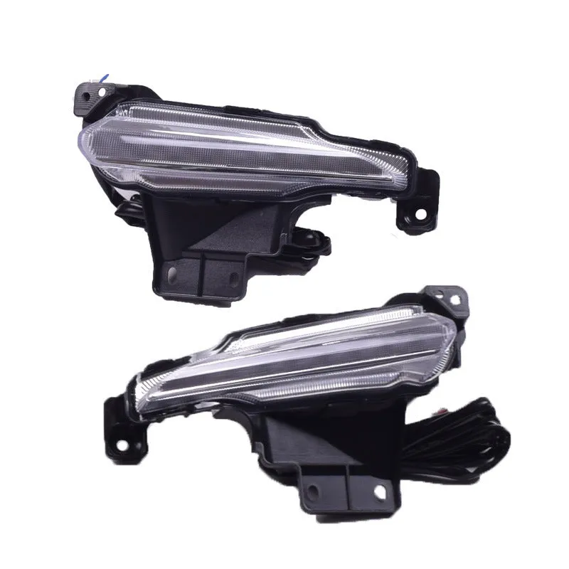 Angkesaila LED daytime running light for Mazda 3 2017, 6000K white light, ABS housing, 10W LED