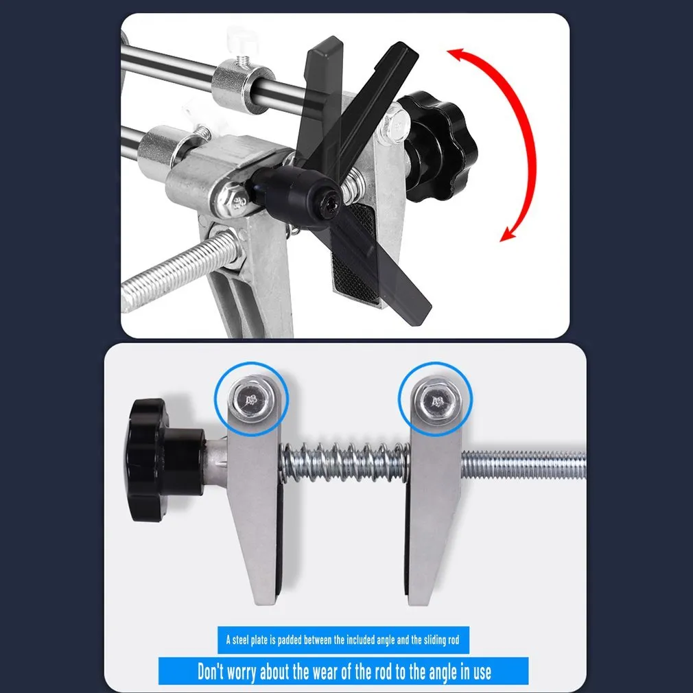 Door lock press and unlock tool with hole opener in 1 style
