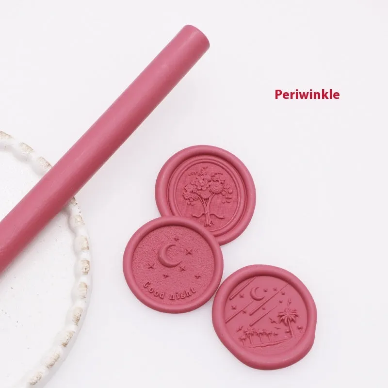 Round wax seal stick 11mm x 13mm in gold colour for envelope sealing with paint gun