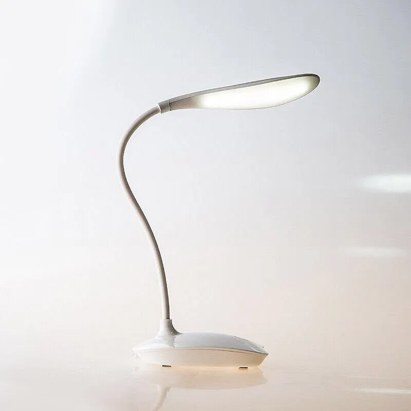 Stall LED night light with touch switch, plastic shade, mixed colour USB cable