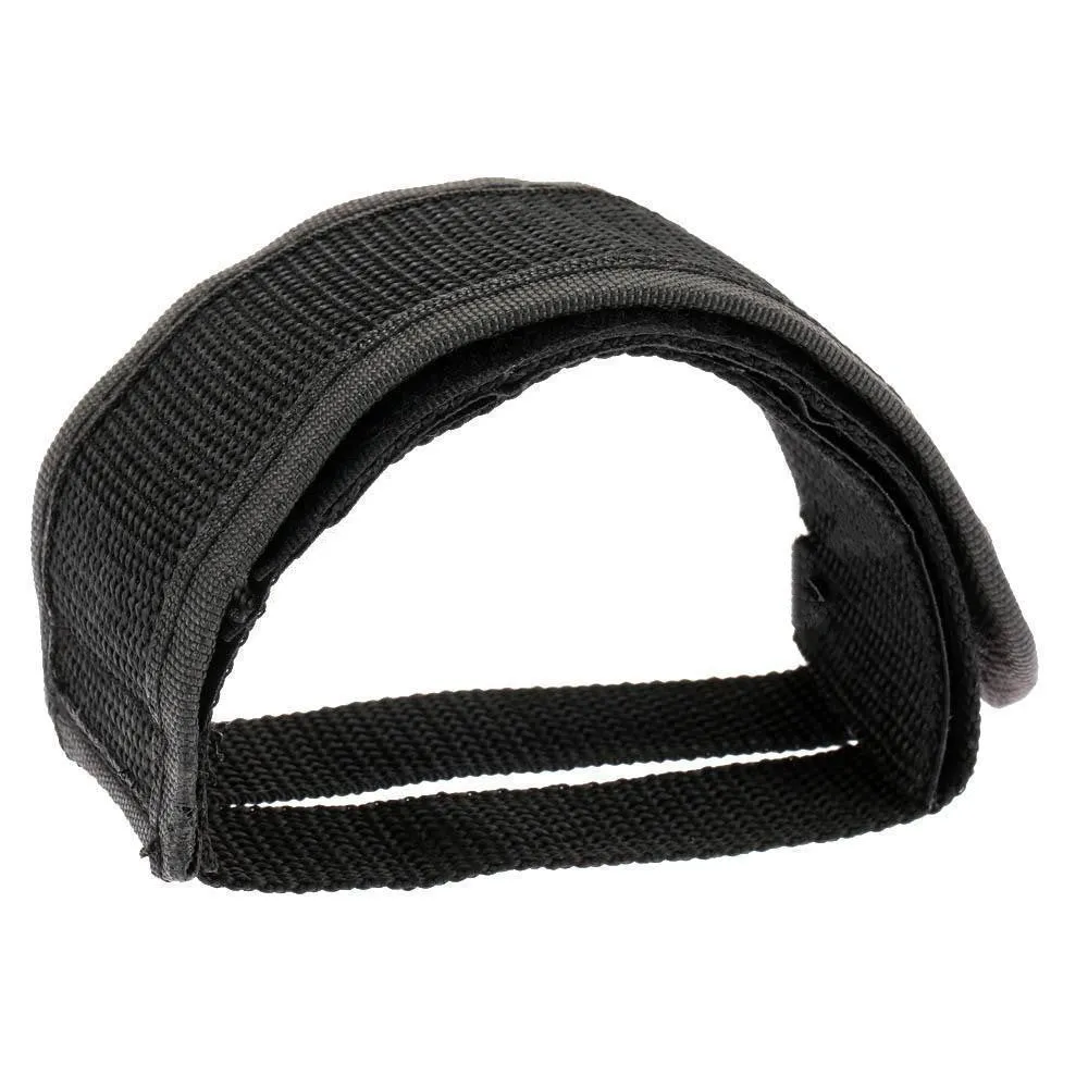 Bicycle harness for dog feet in black colour measuring 45x5x1 cm