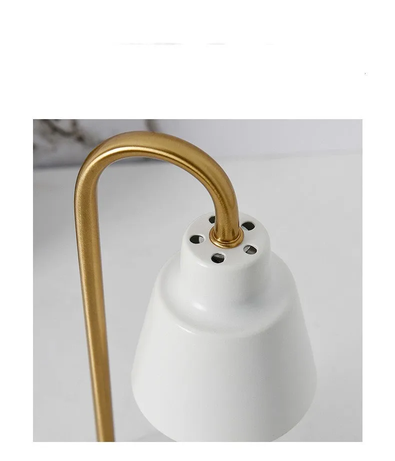 Creative aromatherapy machine candle incense lamp black dimmable GU10 table lamp 11x27cm
