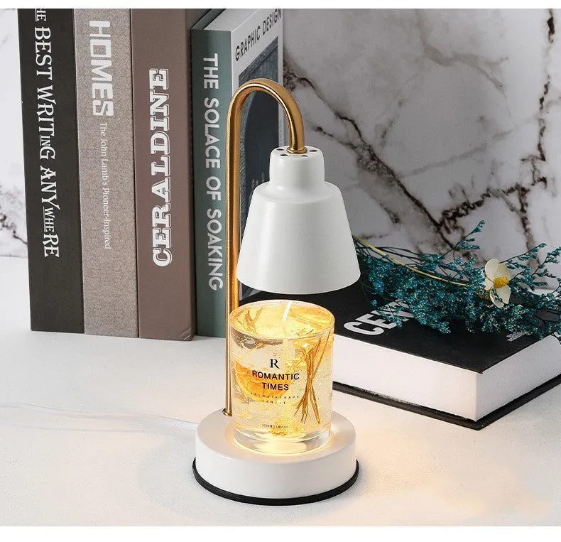 Creative aromatherapy machine candle incense lamp black dimmable GU10 table lamp 11x27cm