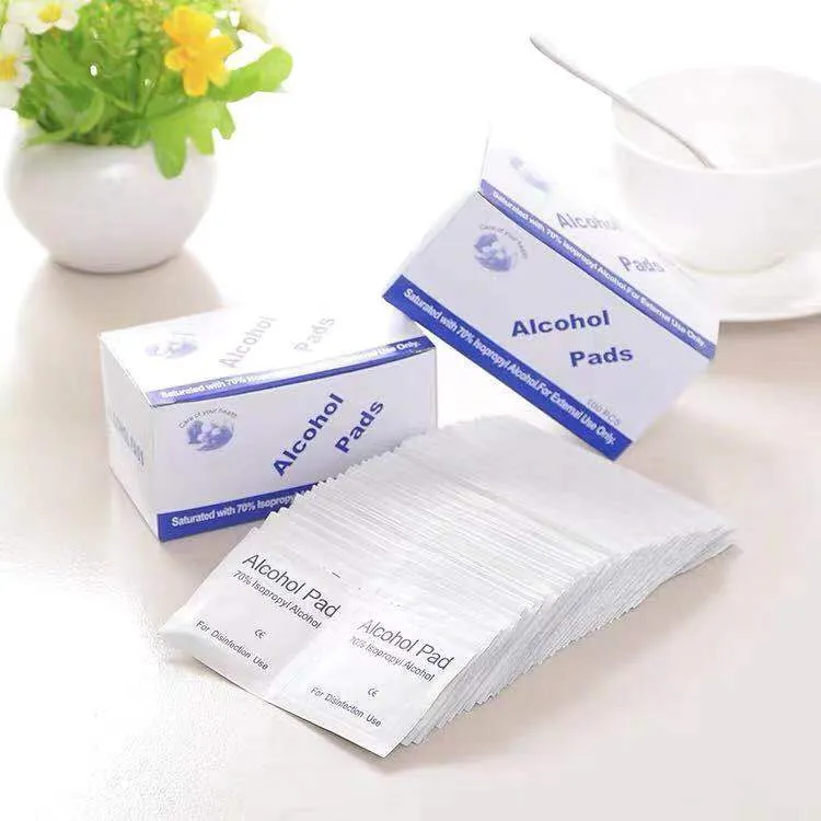 Alcohol sanitiser wipes 100 pack, individually wrapped, 70% isopropyl alcohol, non-woven fabric