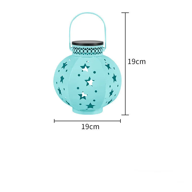 Solar powered night light in European style, aluminium body, IP65 rated, in Beige colour for courtyard use