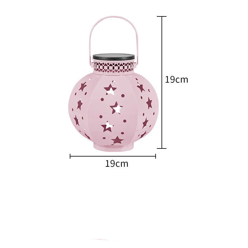 Solar powered night light in European style, aluminium body, IP65 rated, in Beige colour for courtyard use