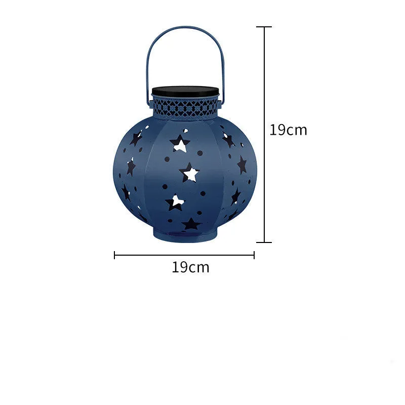 Solar powered night light in European style, aluminium body, IP65 rated, in Beige colour for courtyard use