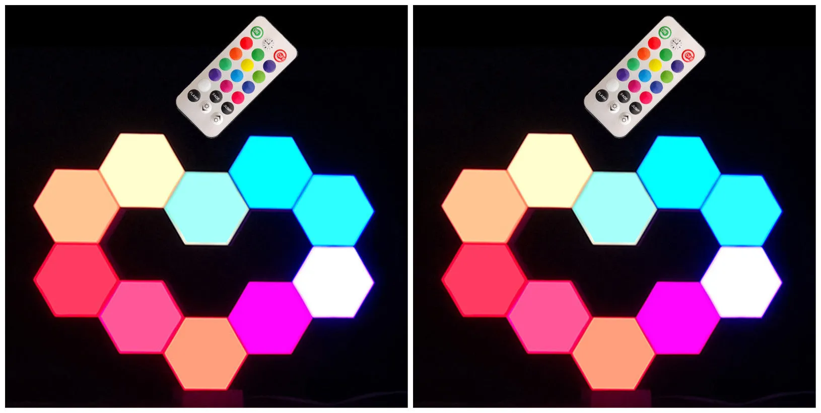Touch sensor LED light with remote control, 103mm, E14, 1W, USB powered, modern simple design for bedroom