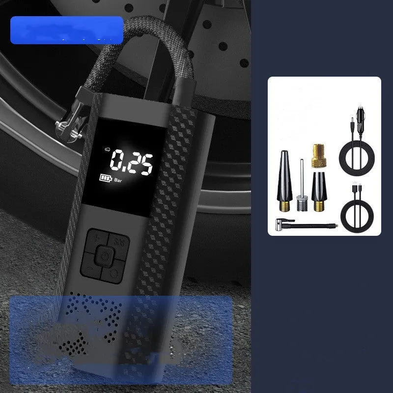 Car air portable wireless electric tyre inflator with ABS housing, 60W, 35L/min, 3m cord