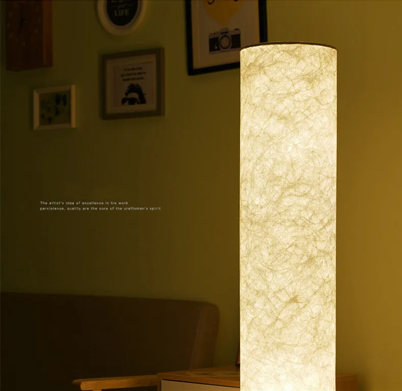 Smart RGB remote control folding floor lamp with stainless steel body and fabric shade, 1520mm adjustable height