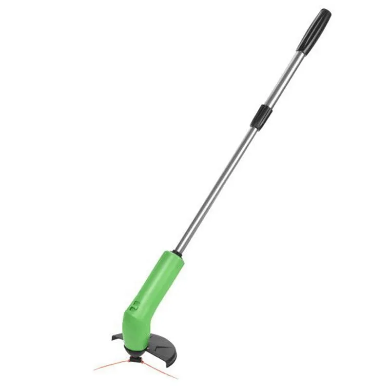 Cordless mini lawn mower plastic electric weed trimmer 37x60mm 0.5kg for garden and orchard