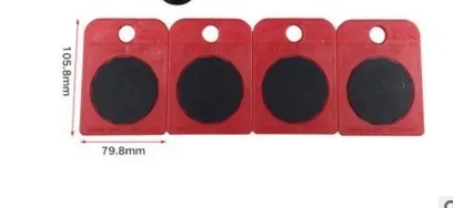 Moving Artifact multi-function moving tool set with iron and plastic construction, 33.5x10x10cm size, black anti-slip blocks