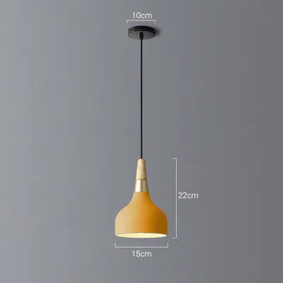 Modern small three-light chandelier in macaron style, 150x200mm, black finish