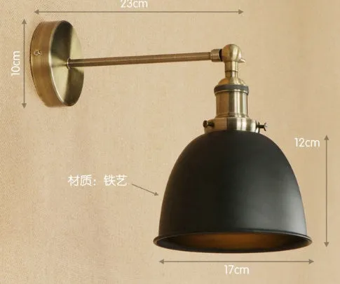 Iron shade ceiling light fixture available in nine colours for indoor home lighting