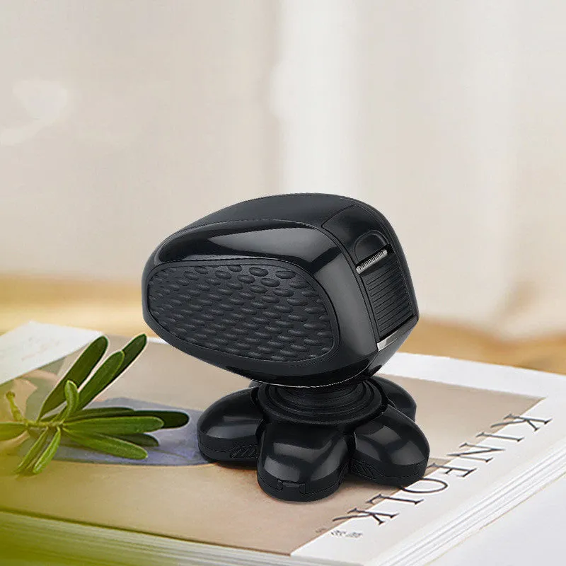 Men's rechargeable electric shaver with IPX6 waterproof rating, USB charging, and 90-minute runtime, in five in one or stand alone model
