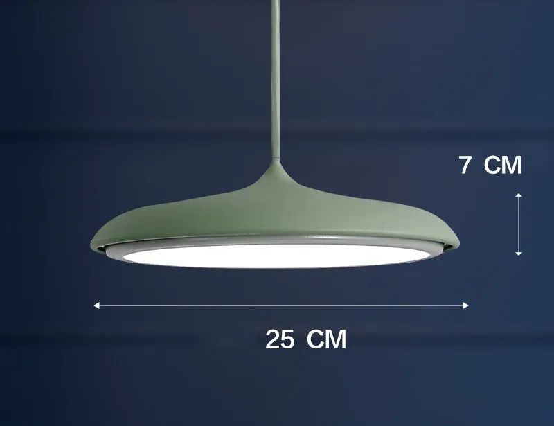 Nordic modern iron LED chandelier with fish shape, two size options, and three-colour temperature lighting
