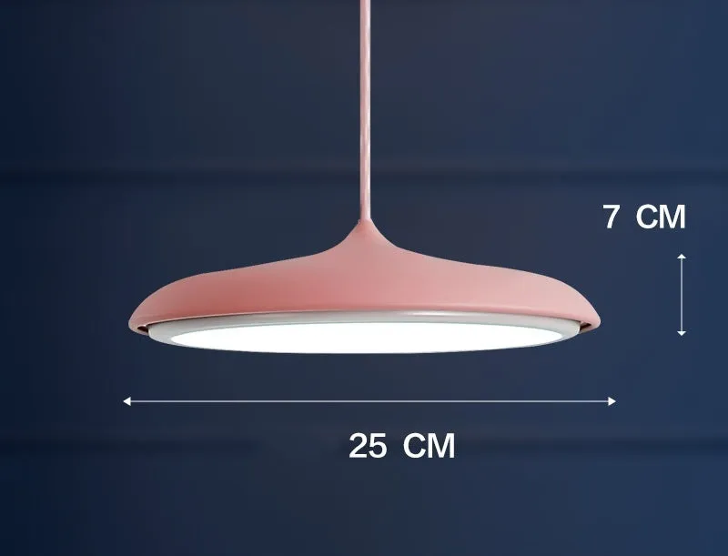 Nordic modern iron LED chandelier with fish shape, two size options, and three-colour temperature lighting