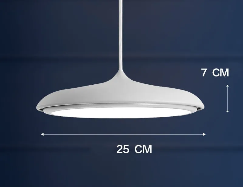 Nordic modern iron LED chandelier with fish shape, two size options, and three-colour temperature lighting