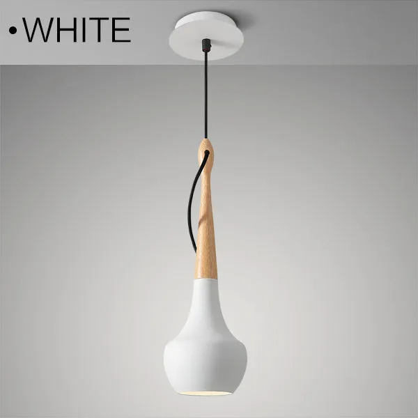 Postmodern minimalist LED dining room chandelier 110x350mm in black finish with adjustable height
