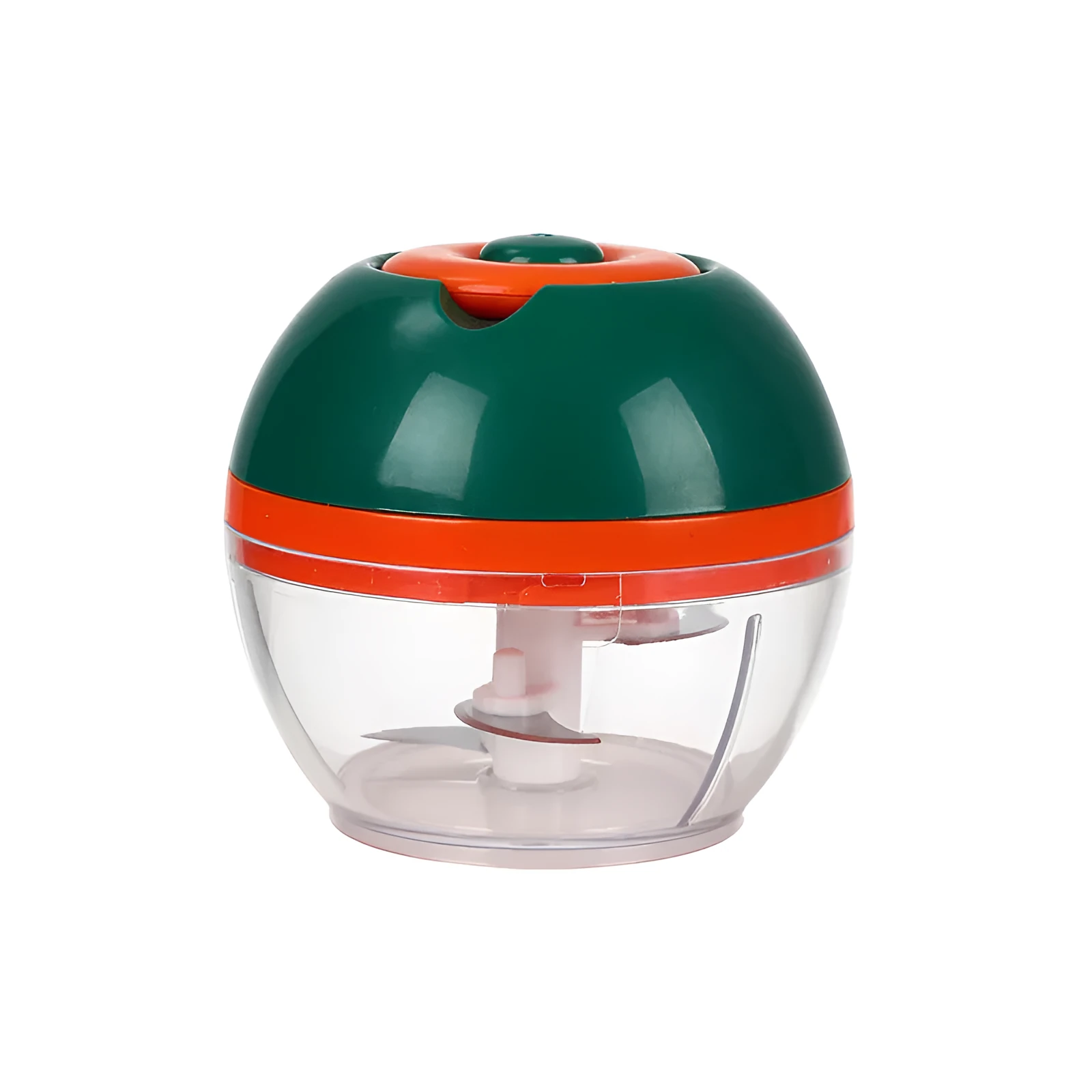 Ring-pull garlic puller chopper for vegetables, multi colour options, manual kitchen tool