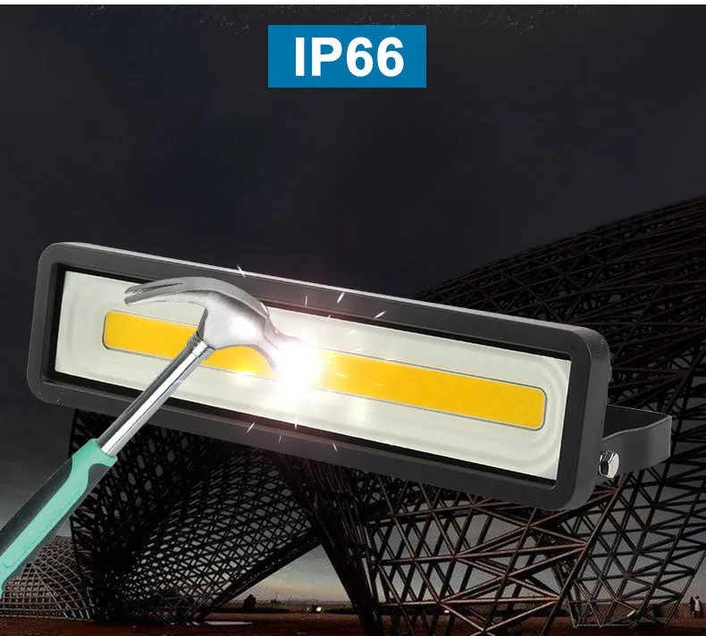 50W IP65 LED flood light outdoor waterproof super bright floodlight black white