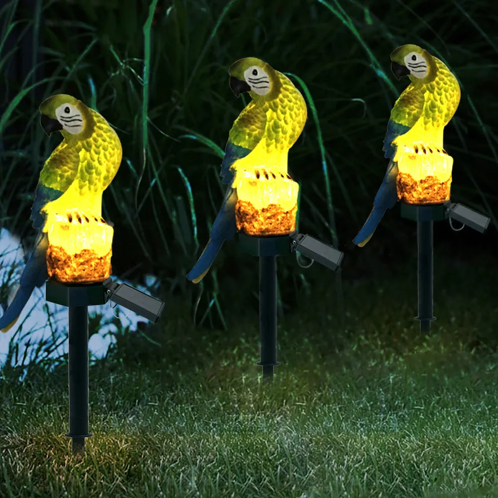 Solar resin eagle lawn lamp outdoor garden decoration 43.8cm high IP44