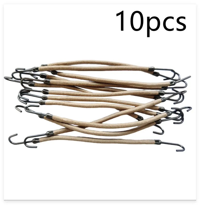 Double hook hair tool for securing weaves and extensions in solid colour
