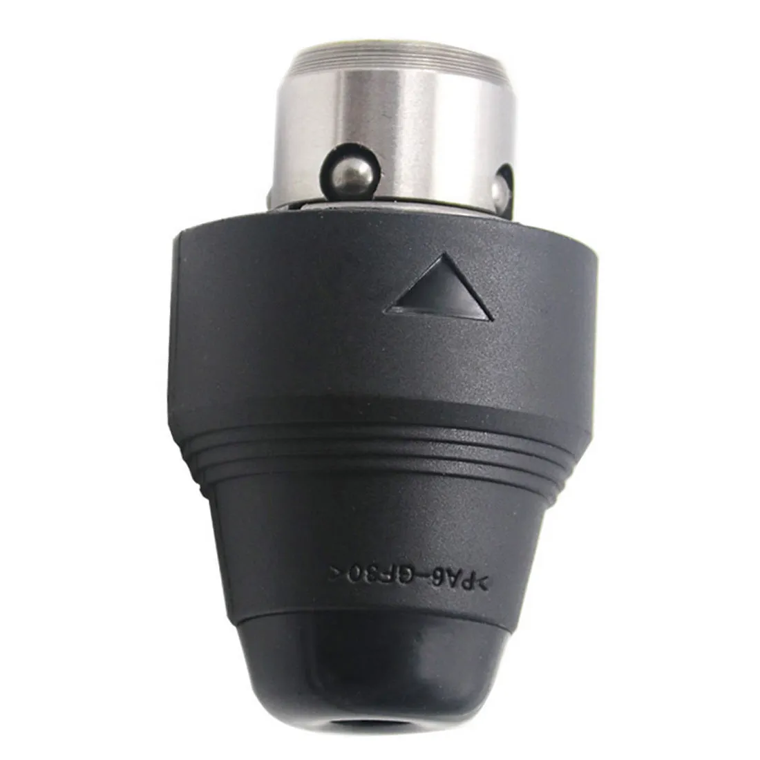 Black metal quick change chuck connector for Bosch SDS drills