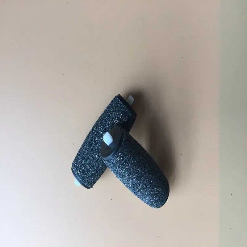 Silk soft electric foot sander grinding head replacement in black, blue, light blue, and pink for pedicure machines