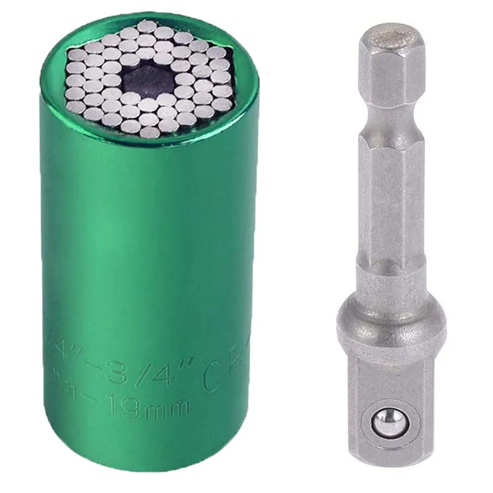 Universal socket tool metal construction 52mm x 25mm multi-size for repairs