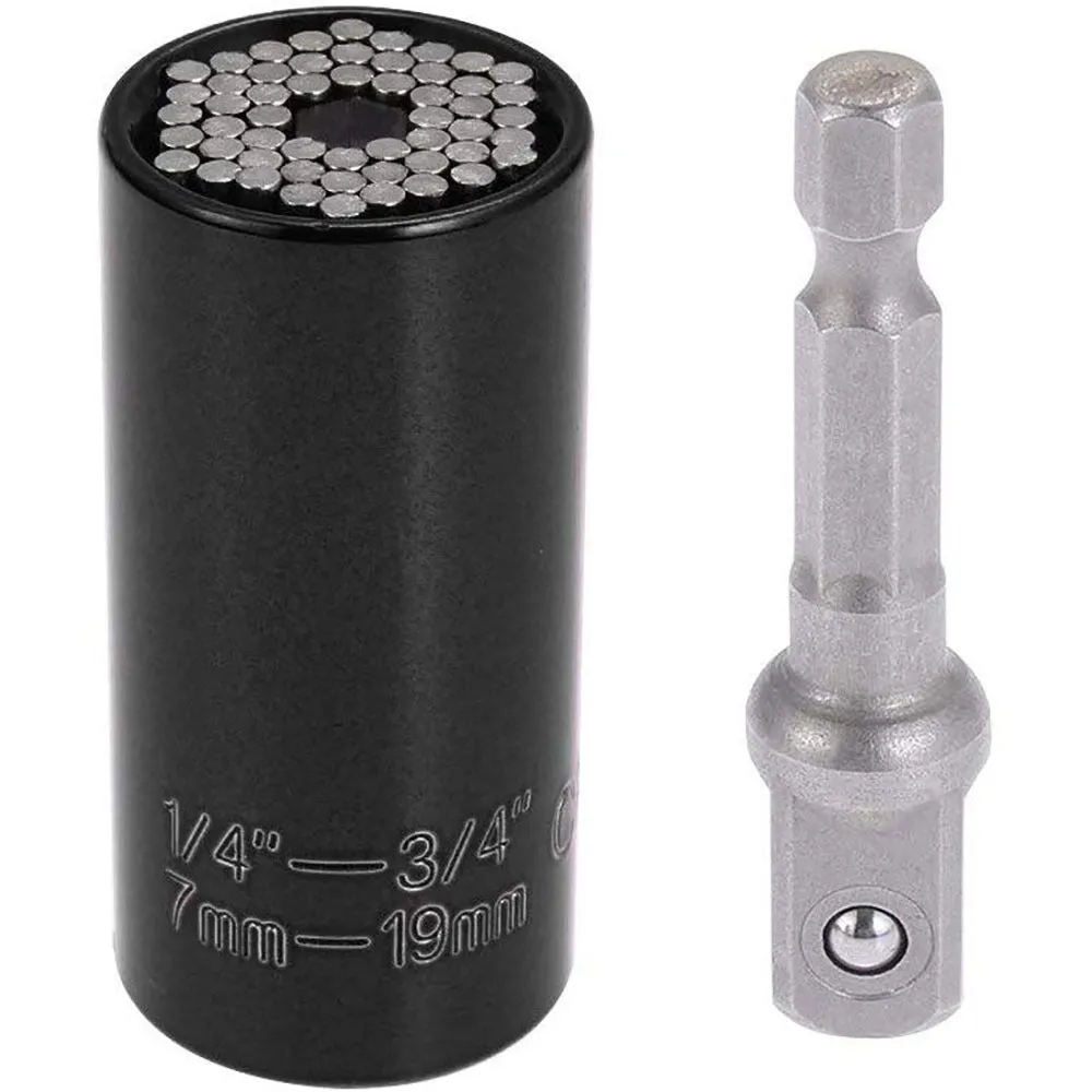 Universal socket tool metal construction 52mm x 25mm multi-size for repairs