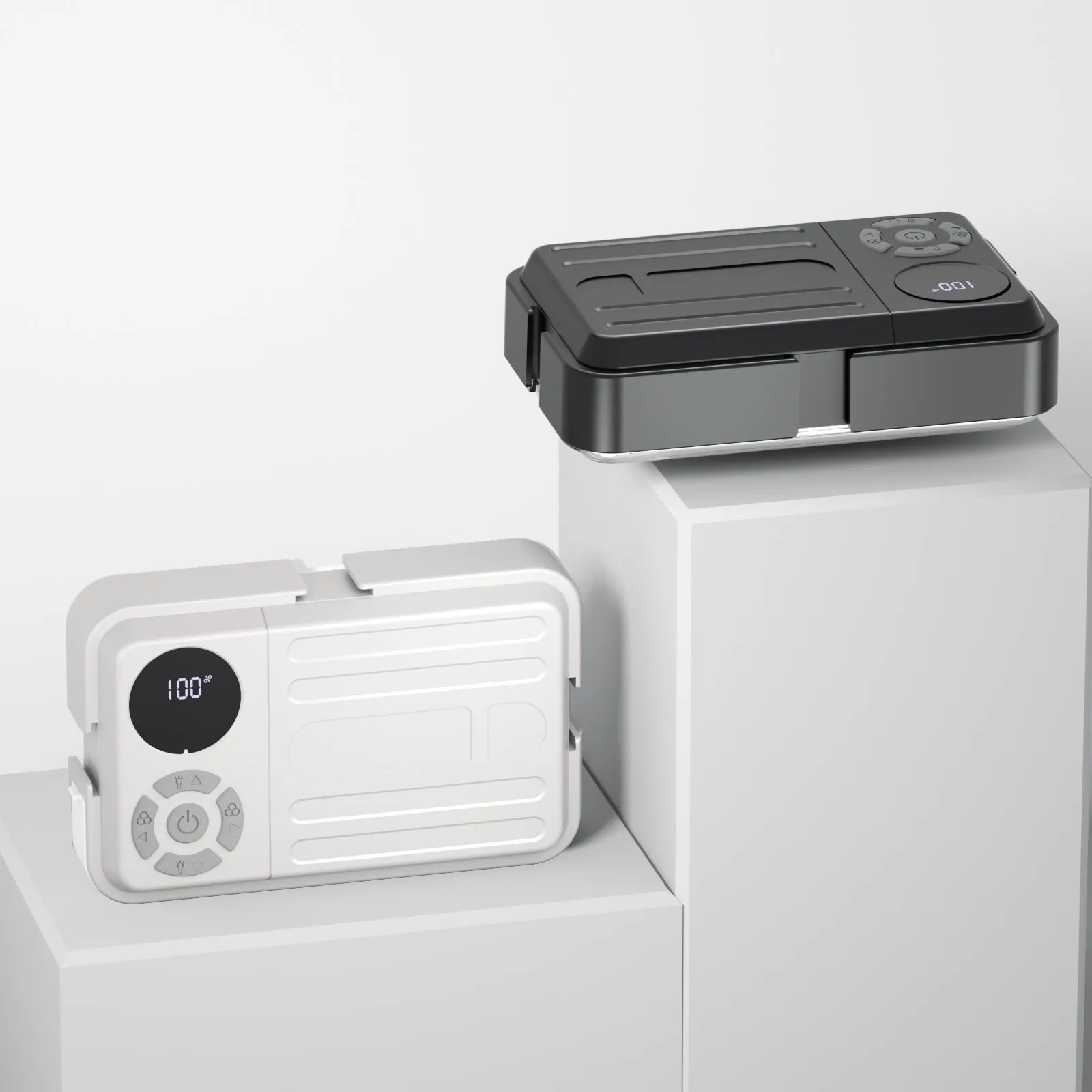 Outdoor camp light with 40 warm and 40 white LEDs, IP63 waterproof rating, 10000mAh battery, USB rechargeable